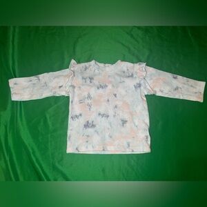 Grayson Mini Charming Kids' Ruffle Long Sleeve Tee size 3-6 months